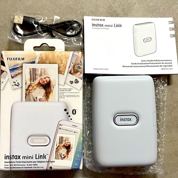 Fujifilm Other - New Fujifilm Instax Mini Link Smartphone Printer - Ash White